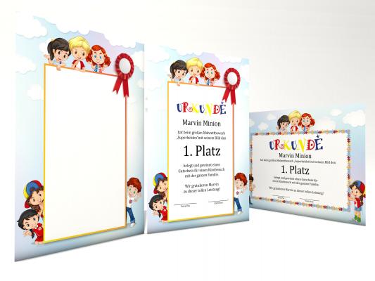 Certificate Paper Kids